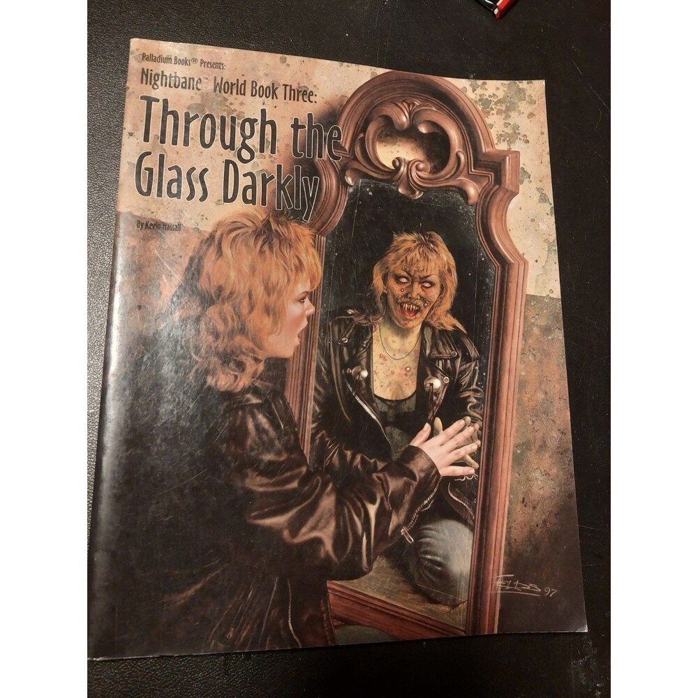 Through the Glass Darkly Palladium Books Nightbane World Book Three 3 RPG 1997